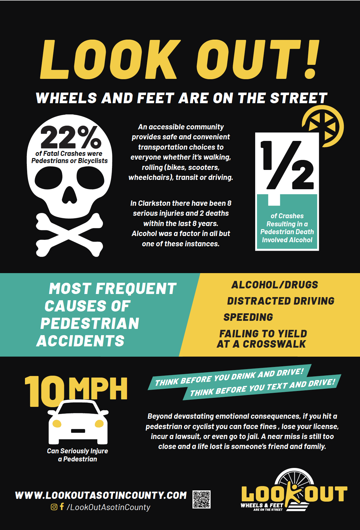 safe driving poster